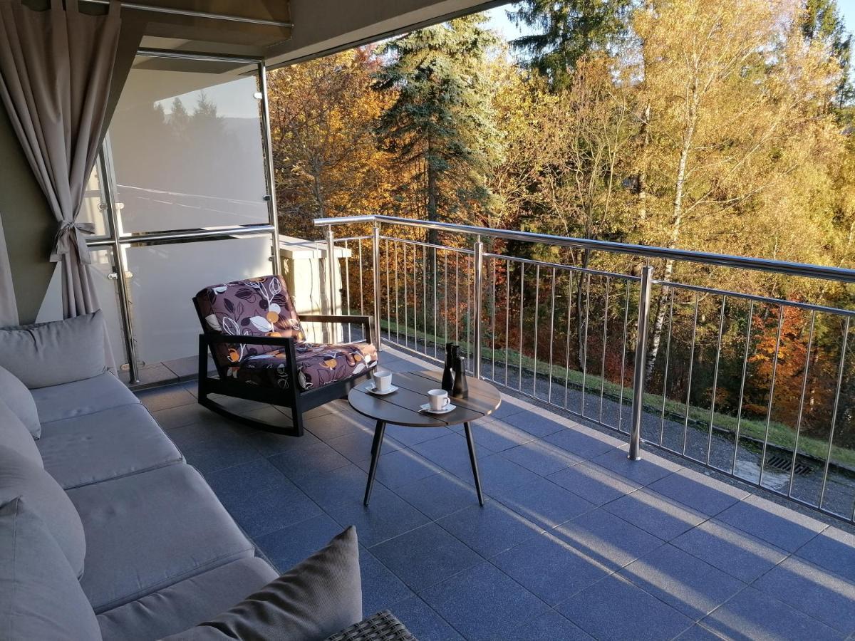 Apartament Widokowy Z Tarasem Bukowa Wisła Exteriör bild