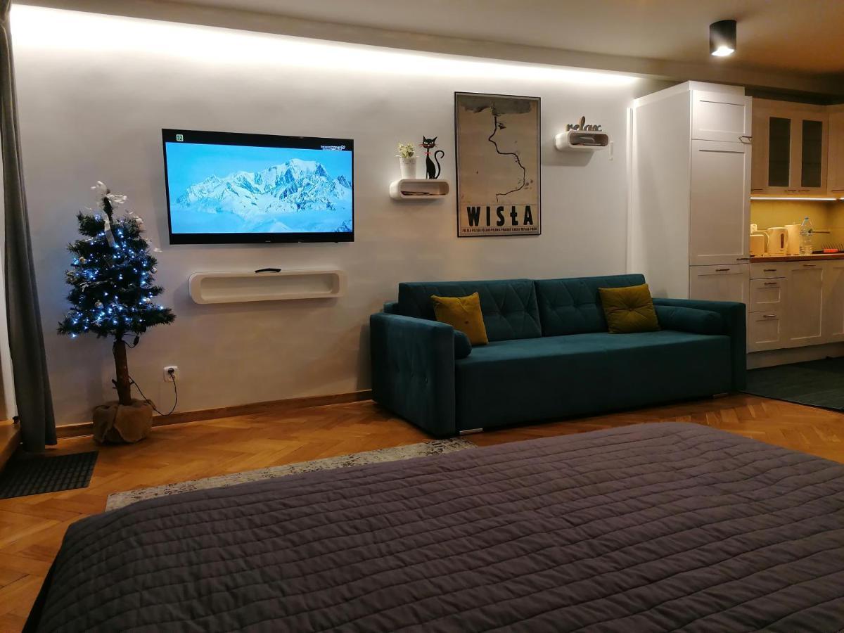 Apartament Widokowy Z Tarasem Bukowa Wisła Exteriör bild
